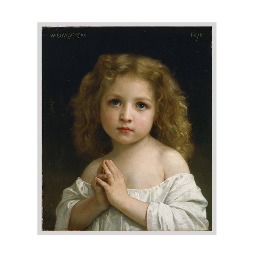 Amazon.co.jp: ウィリアム・アドルフ・ブーグロー《小さな女の子